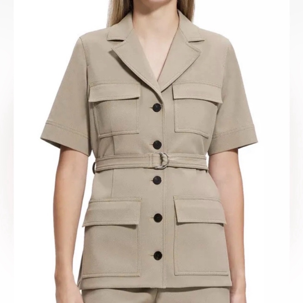Theory Twill Safari Top/Jacket